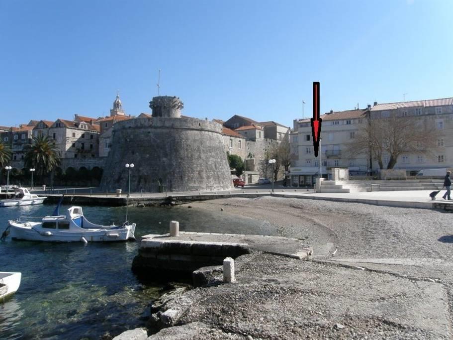 Apartment Pomirenja Korčula Exteriér fotografie
